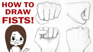 Как нарисовать кулак человека поэтапно — Пошаговые уроки рисования