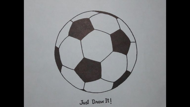 Картинки для срисовки мячик