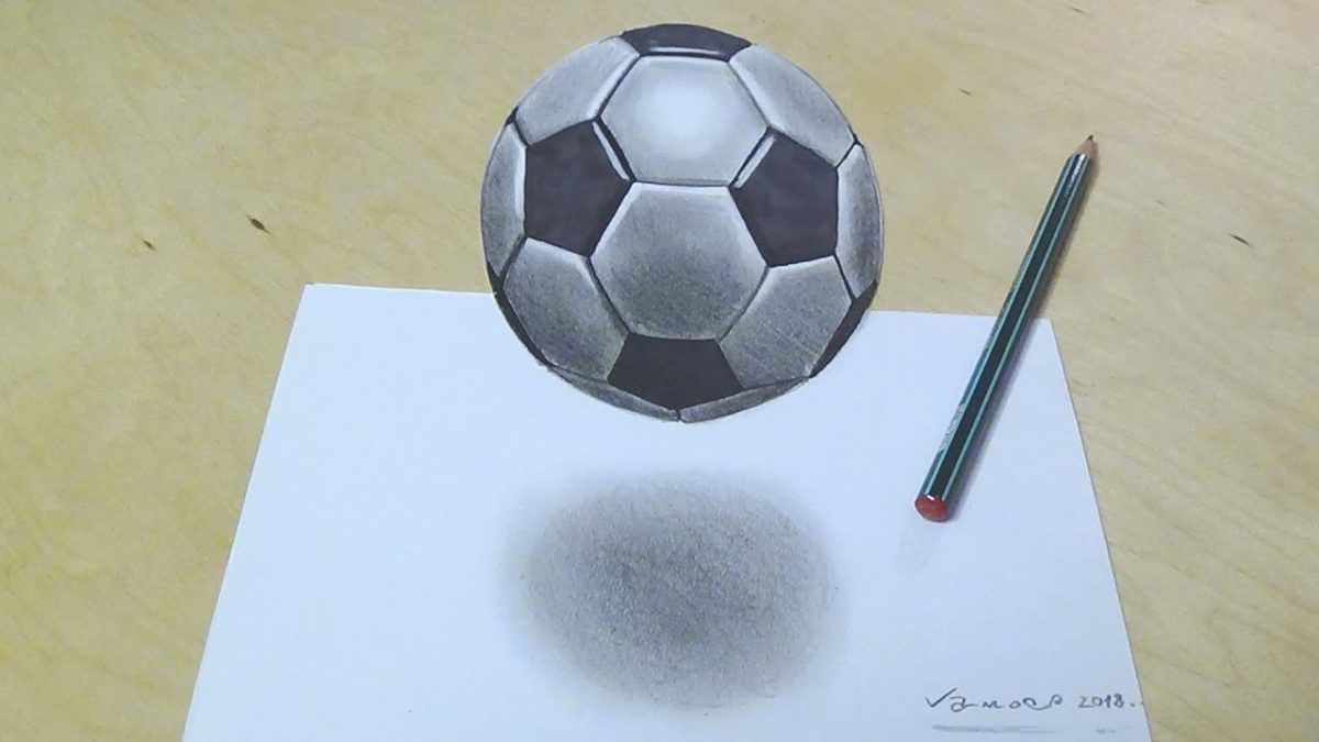 как нарисовать футбол - Ravlyk