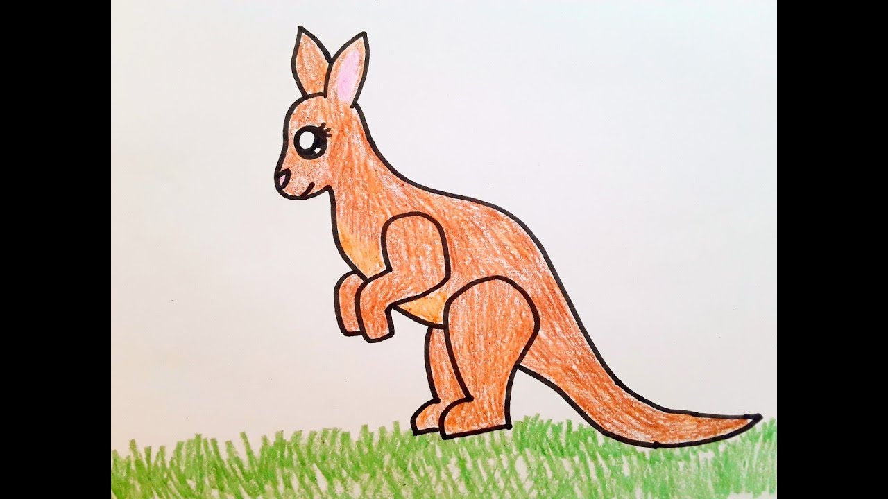 Как нарисовать кенгуру 2 класс