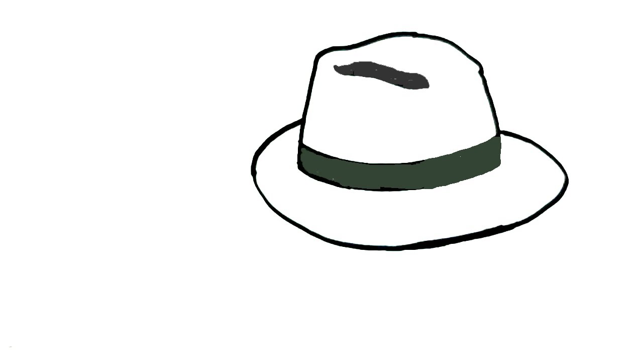 Как нарисовать шляпу мем
