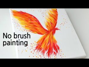 Как нарисовать феникса. Поэтапное рисование.How to draw a phoenix. Step by step drawing.