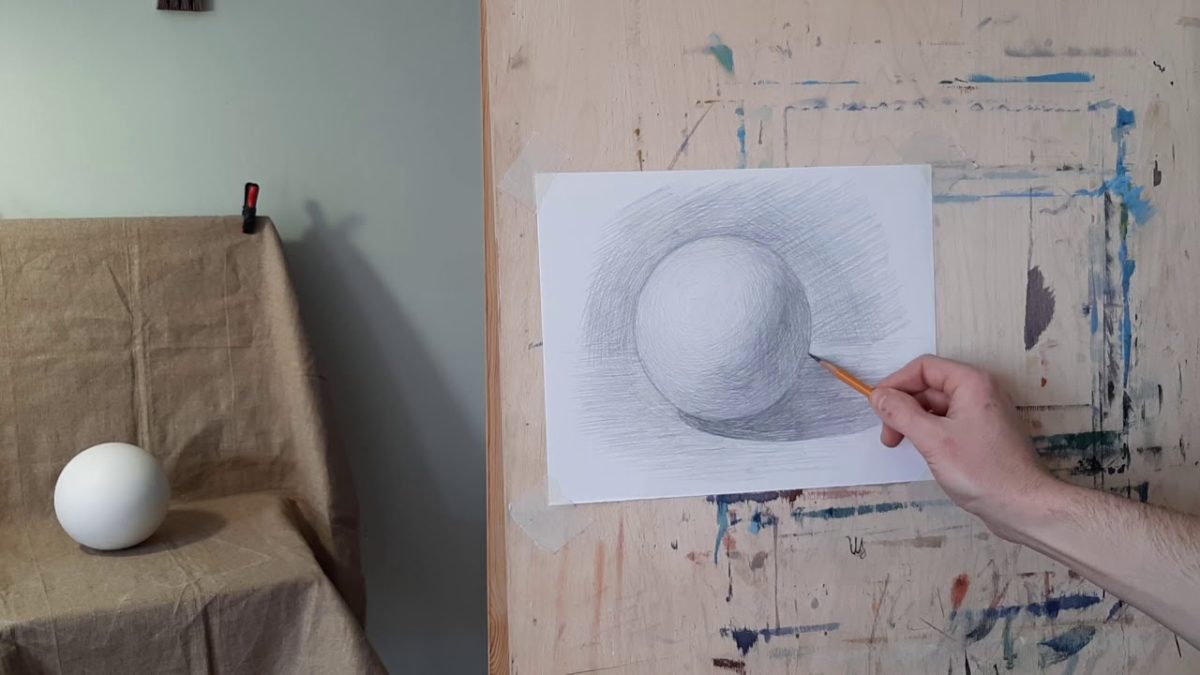 Как нарисовать шар